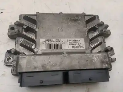 Second-hand car spare part ecu engine control for dacia sandero básico oem iam references 8200856659  8200598393