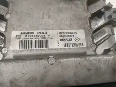 Second-hand car spare part ecu engine control for dacia sandero básico oem iam references 8200856659  8200598393