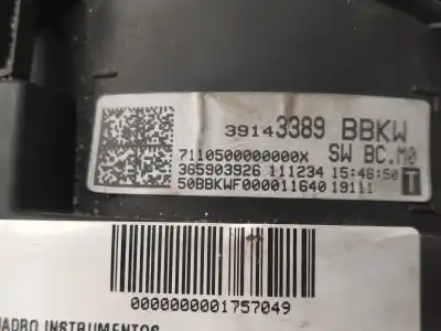 Peça sobressalente para automóvel em segunda mão quadrante por opel adam glam ecoflex referências oem iam 39143389bbkw  