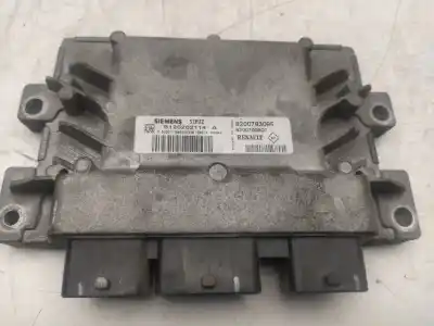Second-hand car spare part ecu engine control for renault clio iii dynamique oem iam references 8200783095  s120202114a