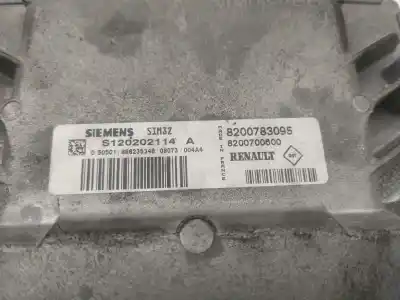 Second-hand car spare part ecu engine control for renault clio iii dynamique oem iam references 8200783095  s120202114a