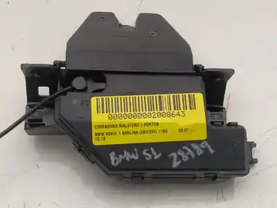 Pezzo di ricambio per auto di seconda mano baule / serratura del cancello per bmw serie 1 berlina (e81/e87) 118d riferimenti oem iam 
