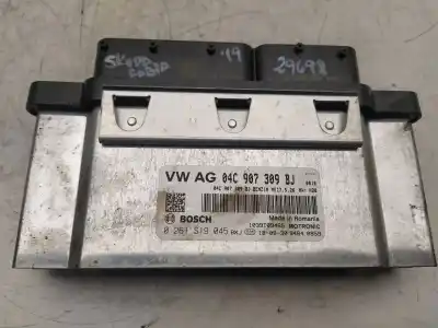 Автозапчастина б/у ебу контролер двигуна для skoda fabia ambition посилання на oem iam 04c907309bj  0261s19045
