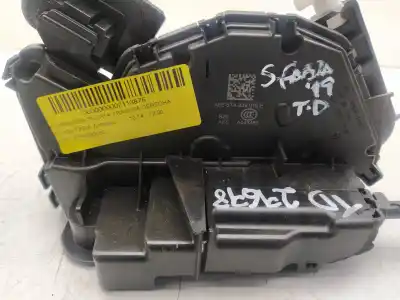 Автозапчастина б/у замок заднього правого дверя для skoda fabia ambition посилання на oem iam 5ta839016e  