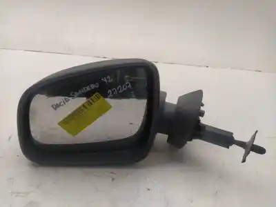 Peça sobressalente para automóvel em segunda mão espelho retrovisor esquerdo por dacia sandero stepway referências oem iam 963025583r
