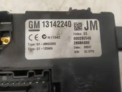 Second-hand car spare part fuse box unit for opel corsa d cmon oem iam references 13142240  
