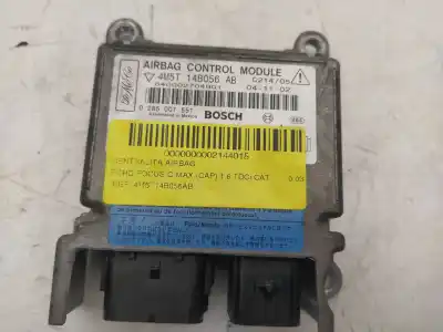 Second-hand car spare part airbag control unit for ford focus c-max (cap) 1.6 tdci cat oem iam references 4m5t14b056ab