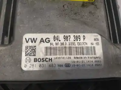 Автозапчасти б/у блок управления двигателем за volkswagen tiguan (ad1, ax1) 2.0 tdi ссылки oem iam 0281031483  04l907309p