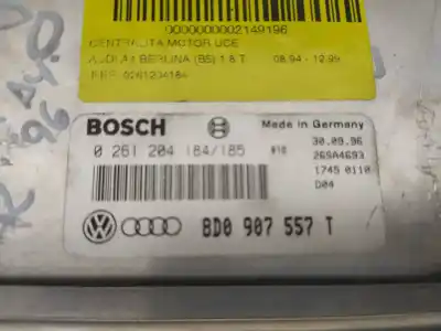 Second-hand car spare part ecu engine control for audi a4 berlina (b5) 1.8 t oem iam references 0261204184  8d0907557t