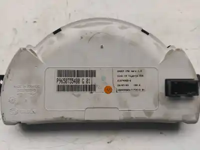 Peça sobressalente para automóvel em segunda mão quadrante por citroen c2 sx referências oem iam 9650735480  