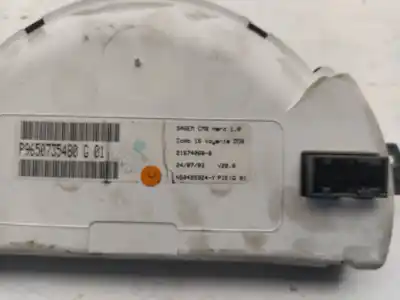 Peça sobressalente para automóvel em segunda mão quadrante por citroen c2 sx referências oem iam 9650735480  