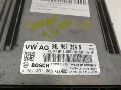 Автозапчастина б/у ебу контролер двигуна для volkswagen passat b8 variant (3g5, cb5) 1.6 tdi посилання на oem iam 04l907309r 1039t01122 0281031066