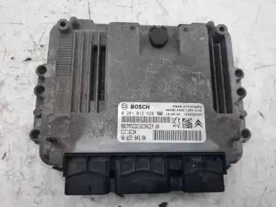 Peça sobressalente para automóvel em segunda mão centralina de motor uce por peugeot partner (s2) 1.6 16v hdi cat referências oem iam 0281012620