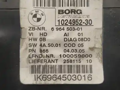 Peça sobressalente para automóvel em segunda mão quadrante por bmw serie 1 berlina (e81/e87) 2.0 16v diesel cat referências oem iam 696450301