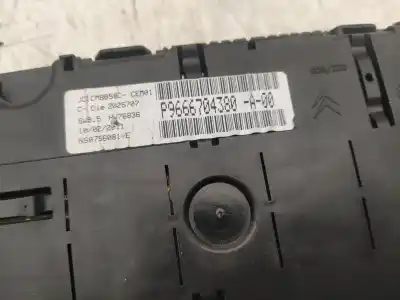 Second-hand car spare part dashboard for citroen c4 picasso 1 1.6 hdi 110ch manual oem iam references 9666704380  