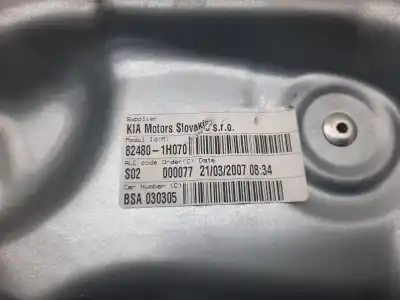 Автозапчасти б/у регулятор стекла переднего правого за kia cee'd fastback (ed) 1.6 crdi 90 ссылки oem iam 824801h070  402054d