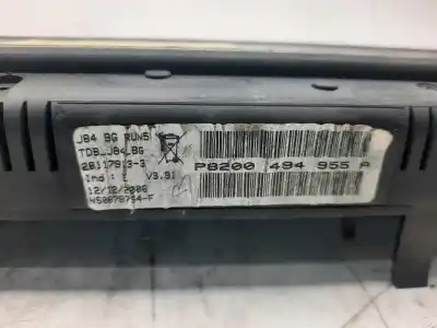 Peça sobressalente para automóvel em segunda mão quadrante por renault scenic ii confort expression referências oem iam 8200494955a  