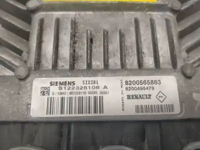 Автозапчасти б/у блок управления двигателем за renault scenic ii confort dynamique ссылки oem iam 8200565863