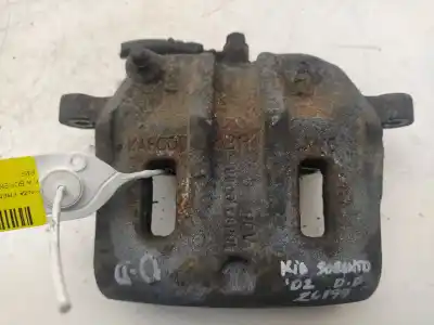 Pezzo di ricambio per auto di seconda mano pinza freno anteriore destra per kia sorento 2.5 crdi concept riferimenti oem iam 581303e600