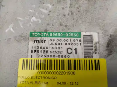 Автозапчастина б/у електронний модуль для toyota auris live посилання на oem iam 8965002550