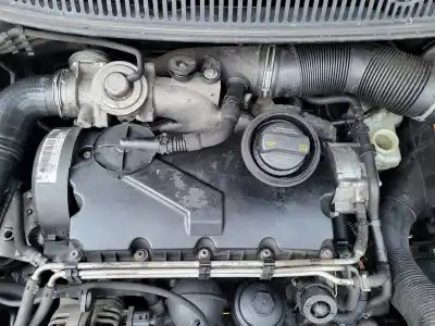 Second-hand car spare part complete engine for volkswagen polo (9n3) 1.9 tdi 101 cv / 74 kw oem iam references   