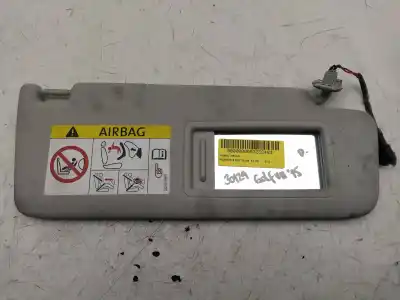 Peça sobressalente para automóvel em segunda mão PARA-SOL DIREITO por VOLKSWAGEN GOLF VII LIM.  Referências OEM IAM 5C5010739P  