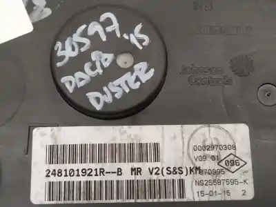 Second-hand car spare part dashboard for dacia duster 1.5 dci diesel fap cat 110 cv / 81 kw oem iam references 248101921rb  ns25587595k