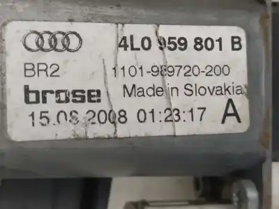 Автозапчасти б/у регулятор стекла заднего левого за audi q7 (4l) 4.2 v8 32v tdi biturbo 326 cv / 240 kw ссылки oem iam 4l0839461d  
