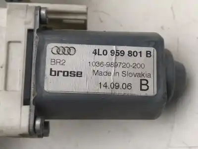Автозапчасти б/у регулятор стекла переднего левого за audi q7 (4l) 4.2 v8 32v tdi biturbo 326 cv / 240 kw ссылки oem iam 4l0837461e