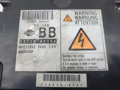 Second-hand car spare part ECU ENGINE CONTROL for NISSAN PATHFINDER (R51)  OEM IAM references 237104X35A  