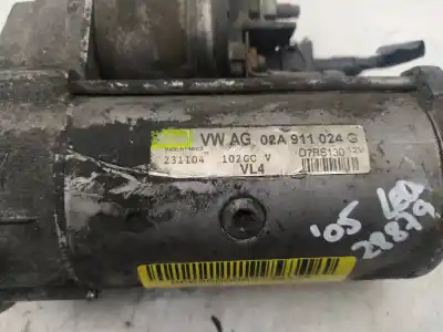Peça sobressalente para automóvel em segunda mão motor de arranque por seat leon (1m1) 1.9 tdi referências oem iam 02a911024g