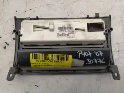 Pezzo di ricambio per auto di seconda mano display multifunzione per peugeot 407 motor 2.0 ltr. - 100 kw 16v hdi cat (rhr / dw10bted4) riferimenti oem iam 9660384980  