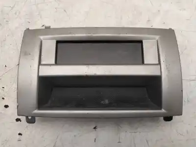 Pezzo di ricambio per auto di seconda mano display multifunzione per peugeot 407 motor 2.0 ltr. - 100 kw 16v hdi cat (rhr / dw10bted4) riferimenti oem iam 9660384980  
