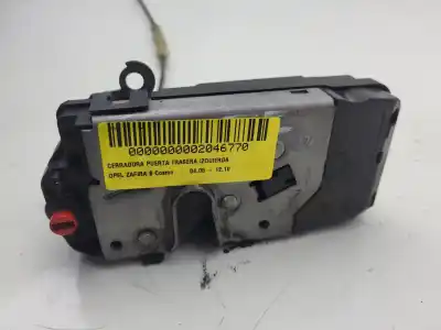 Gebrauchtes Autoersatzteil TÜRSCHLOSS HINTEN LINKS zum OPEL ZAFIRA B  OEM-IAM-Referenzen 13210738  