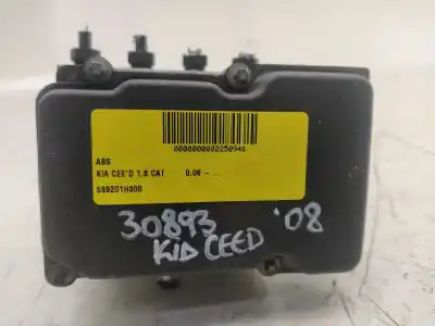 Peça sobressalente para automóvel em segunda mão abs por kia pro cee´d (ed) 1.6 referências oem iam 589201h300  