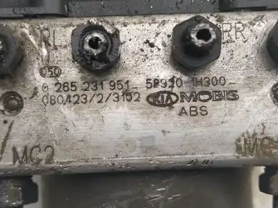 Peça sobressalente para automóvel em segunda mão abs por kia pro cee´d (ed) 1.6 referências oem iam 589201h300  