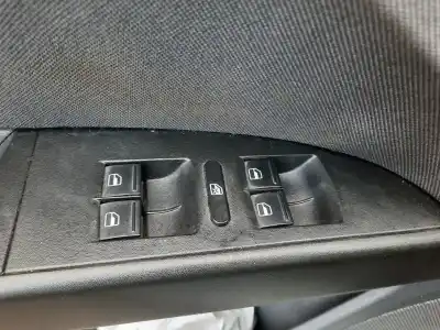 Peça sobressalente para automóvel em segunda mão botão / interruptor elevador vidro dianteiro esquerdo por seat leon (1p1) 2.0 tdi 16v referências oem iam 1p0959857reh