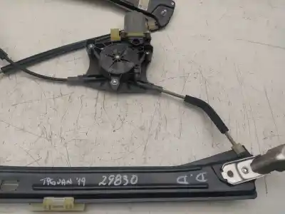 Автозапчасти б/у регулятор стекла переднего правого за volkswagen tiguan (ad1, ax1) 2.0 tdi ссылки oem iam 5na837462a  