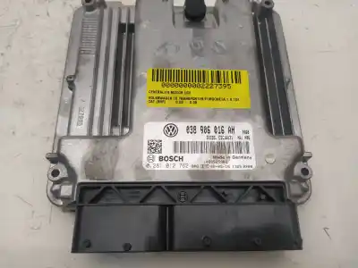 Second-hand car spare part ECU ENGINE CONTROL for VOLKSWAGEN T5 TRANSPORTER/FURGONETA  OEM IAM references 0281012762  038906016AH