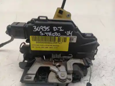 Peça sobressalente para automóvel em segunda mão fechadura da porta dianteira esquerda por seat toledo (1m2) 1.9 tdi referências oem iam c3b1837015q