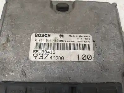 Автозапчасти б/у блок управления двигателем за alfa romeo 147 (190) 1.9 jtd cat ссылки oem iam 0281010332  9374adaa