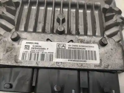 Peça sobressalente para automóvel em segunda mão centralina de motor uce por citroen c5 berlina collection referências oem iam 5ws40258ht