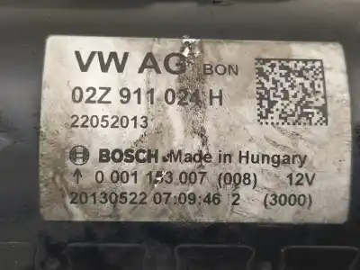 Автозапчасти б/у двигатель запускается за audi a1 (8x) 1.6 tdi 90 cv / 66 kw ссылки oem iam 02z911024h  0001153007