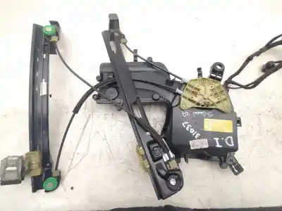 Peça sobressalente para automóvel em segunda mão elevador de vidros dianteira esquerda por seat leon (1p1) 1.6 referências oem iam 1p0837401e