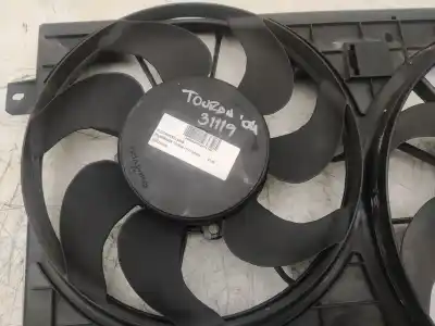 Piesă de schimb auto la mâna a doua ELECTROVENTILATOR RADIATOR pentru VOLKSWAGEN TOURAN (1T1)  Referințe OEM IAM 1K0121217A  