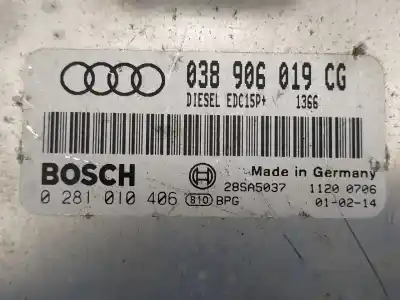 Second-hand car spare part ecu engine control for audi a4 b6 (8e2) 1.9 tdi oem iam references 0281010406