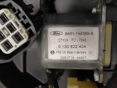 Автозапчасти б/у регулятор стекла переднего левого за ford fiesta vi (cb1, ccn) 1.25 ссылки oem iam 1633102  