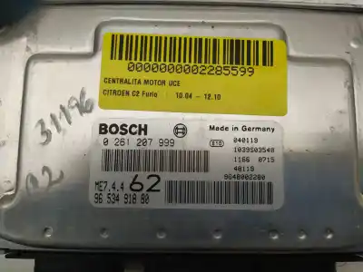 Tweedehands auto-onderdeel ECU MOTORCONTROLLER voor CITROEN C2 (JM_)  OEM IAM-referenties 0261207999  9653491880