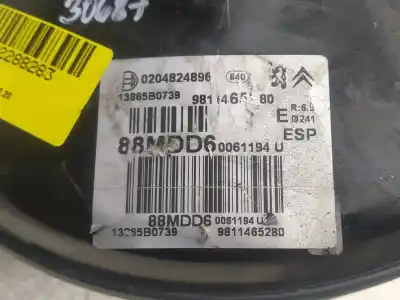 Peça sobressalente para automóvel em segunda mão servo freio por citroen c3 business referências oem iam 0204824896  