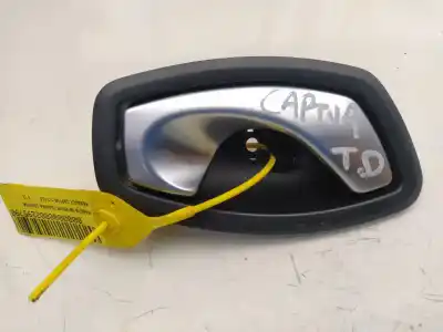 Автозапчасти б/у внутренняя задняя правая ручка за renault captur i (j5_, h5_) 1.3 tce 130 (j5nj j5ne) ссылки oem iam 806700005r
